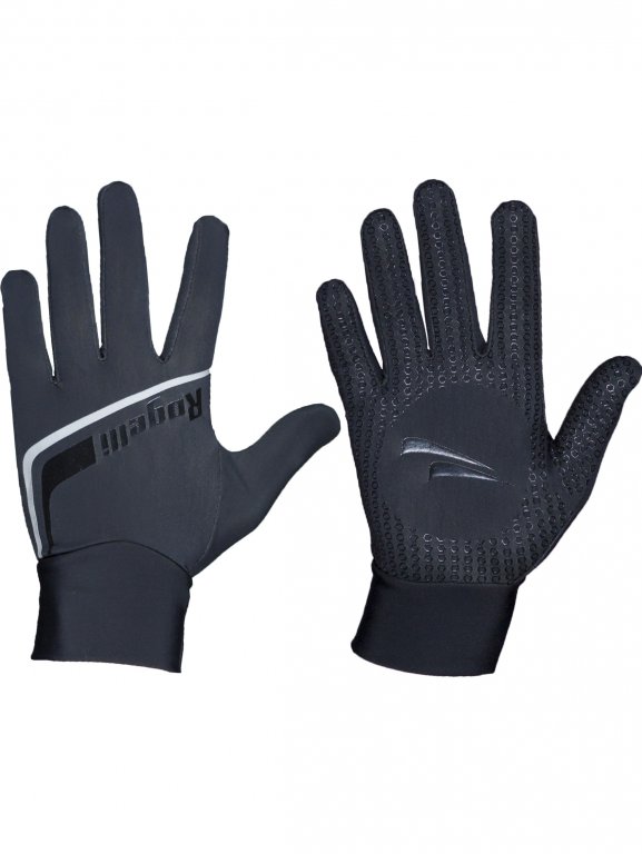 rukavice Rogelli BURLINGTON zimní softshell slabé černé
