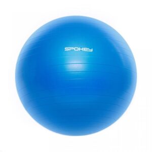 míč gymnastický Spokey FITBALL III 75cm modrý s pumpičkou