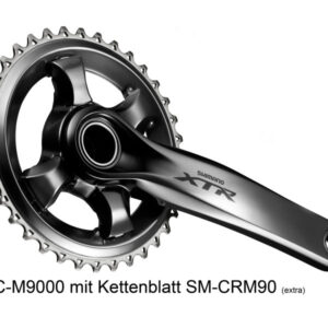 kliky Shimano XTR FC-M9000 0x11 175mm original balení
