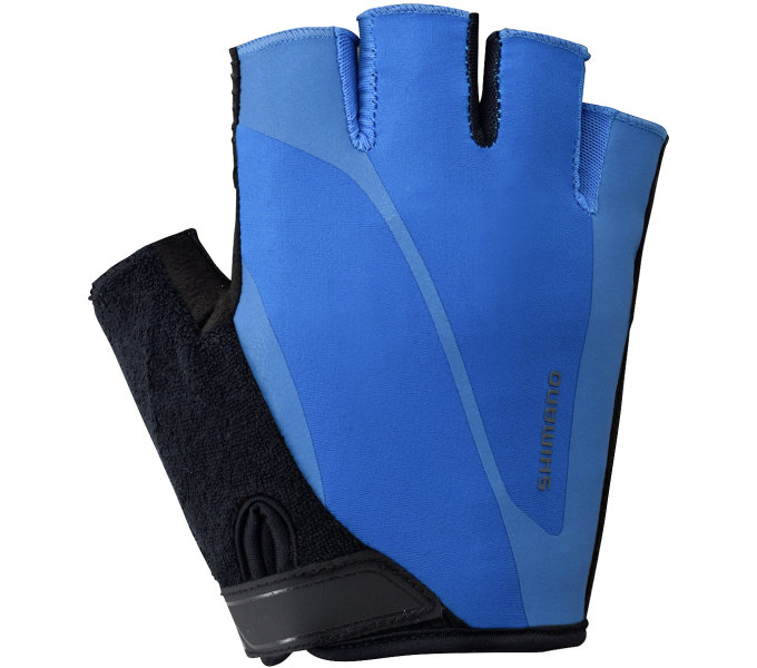rukavice cyklistické unisex Shimano CLASSIC modré