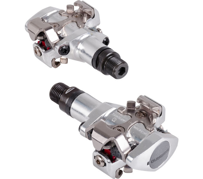 pedály nášlapné Shimano PD-M505 stříbrné original balení