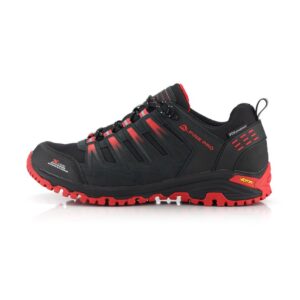 boty unisex ALPINE PRO REWESE s membránou PTX červené