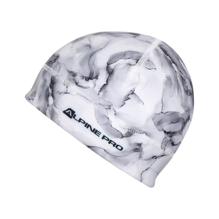 čepice ALPINE PRO MAROG bílá