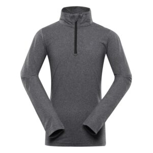 triko dětské dlouhé ALPINE PRO STANSO rychleschnoucí  šedá