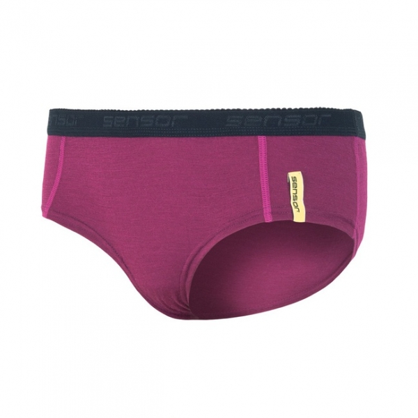 kalhotky dámské SENSOR MERINO ACTIVE lilla
