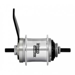 torpedo Sturmey-Archer S1C 36d ALU stříbrný