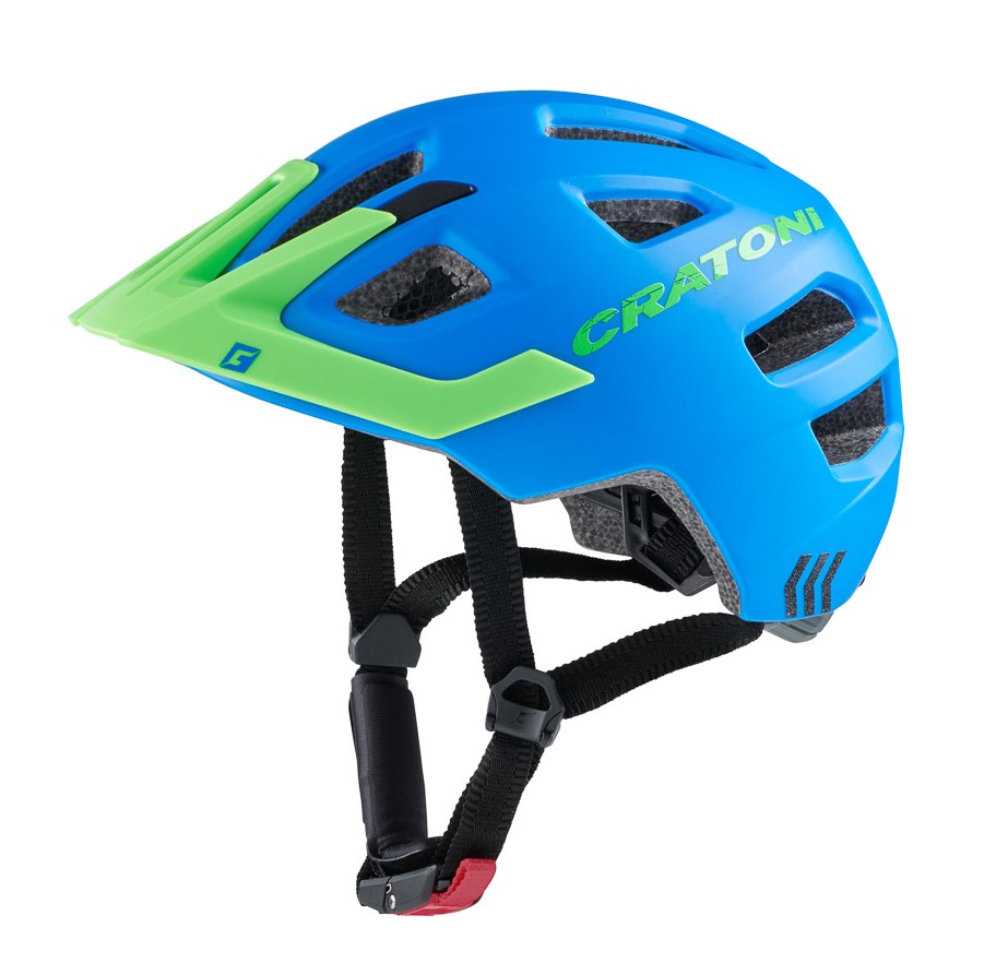 Detská prilba CRATONI Maxster Pro Blue/Green Matt - S/M (51-56cm)