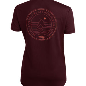 Dámsky dres ROCDAY Woody Burgundy - XL
