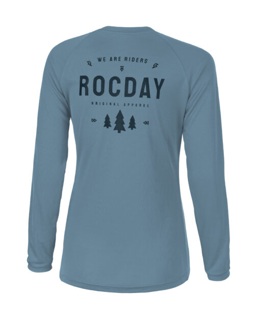 Dámsky dres s dlhým rukávom ROCDAY Patrol WMN Slate Gray - L
