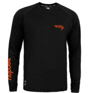 Dres s dlhým rukávom  ROCDAY Evo Race Black/Orange - XL