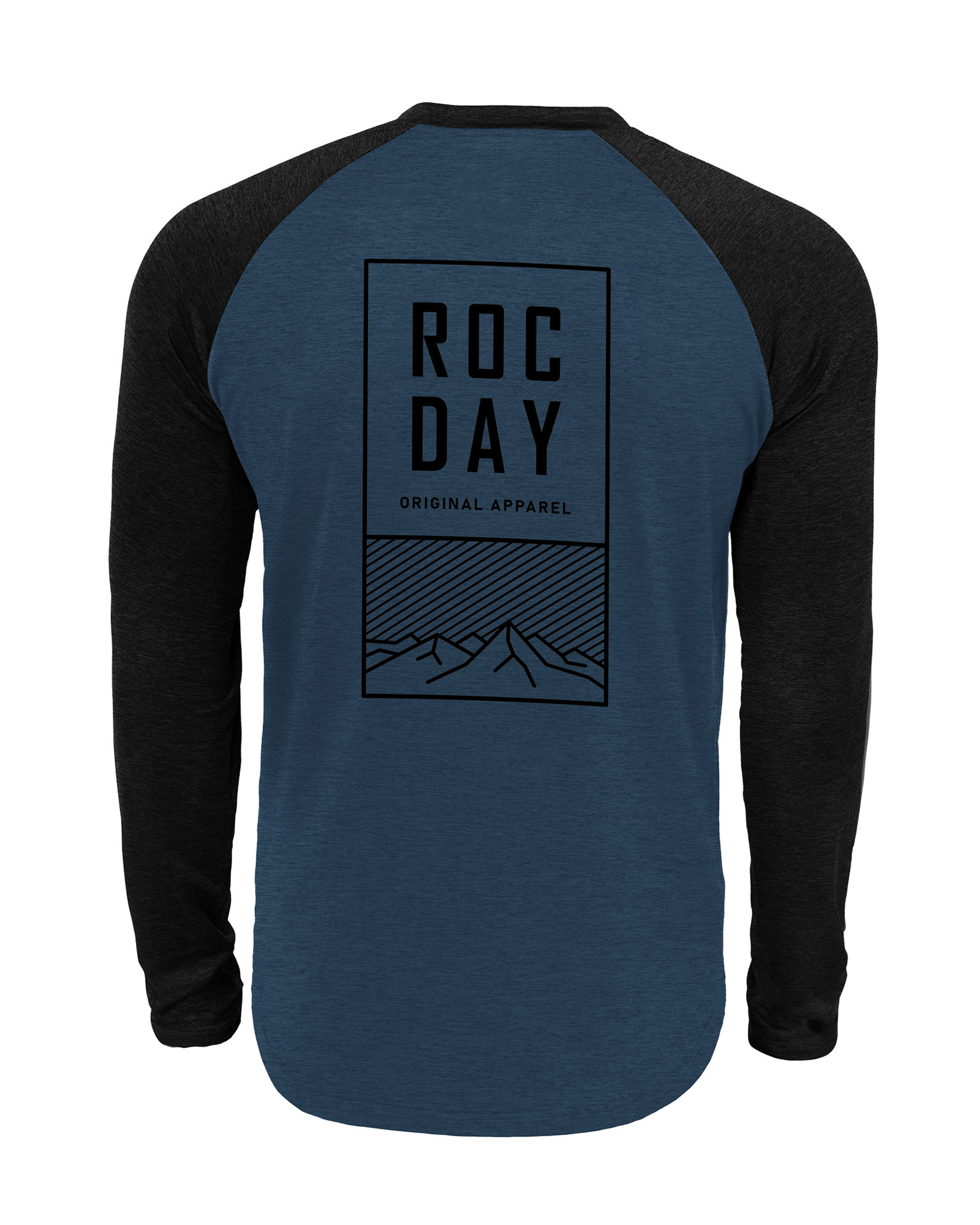 Dres s dlhým rukávom  ROCDAY Stage Black/Blue - XL