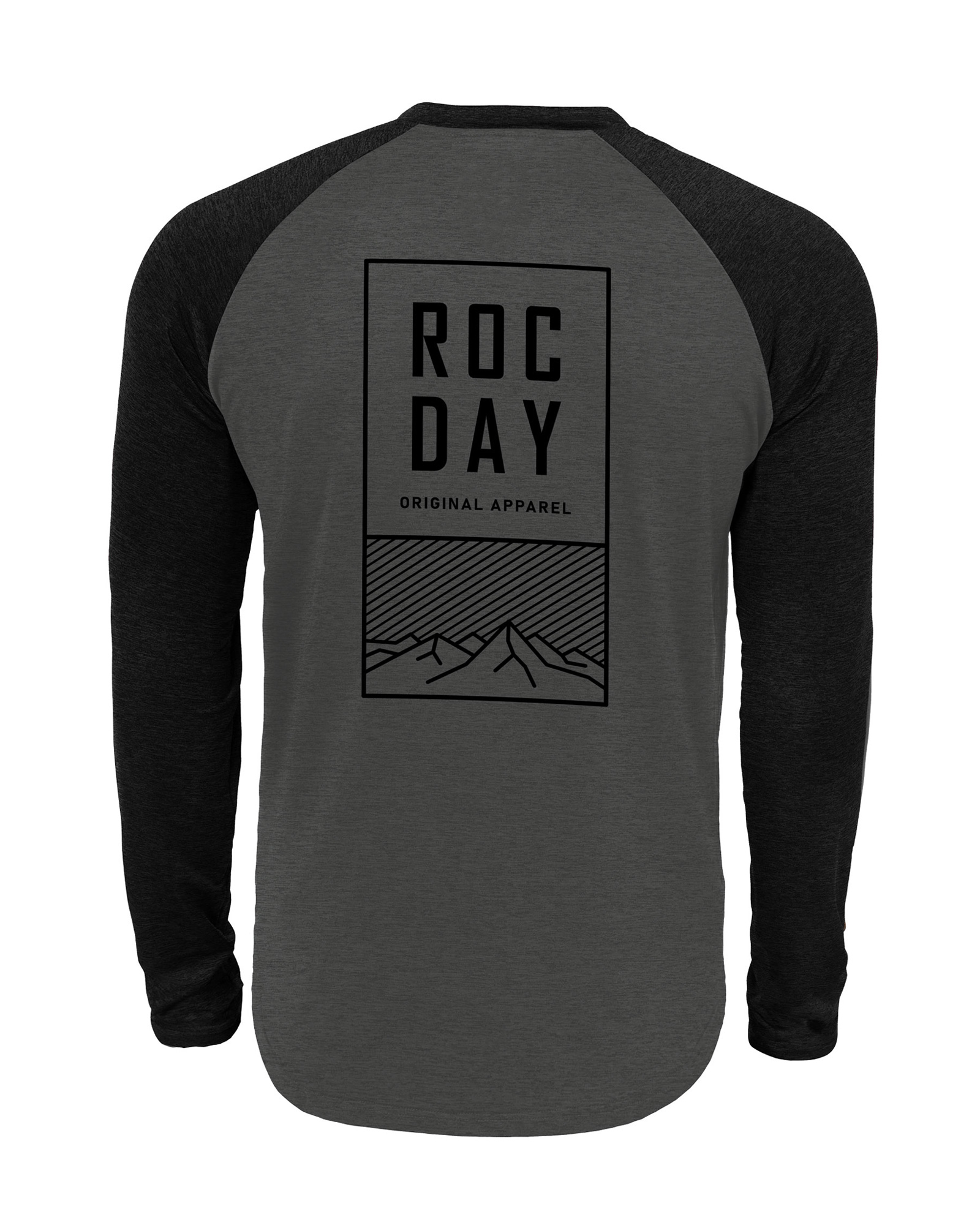 Dres s dlhým rukávom  ROCDAY Stage Black/Grey - XXL