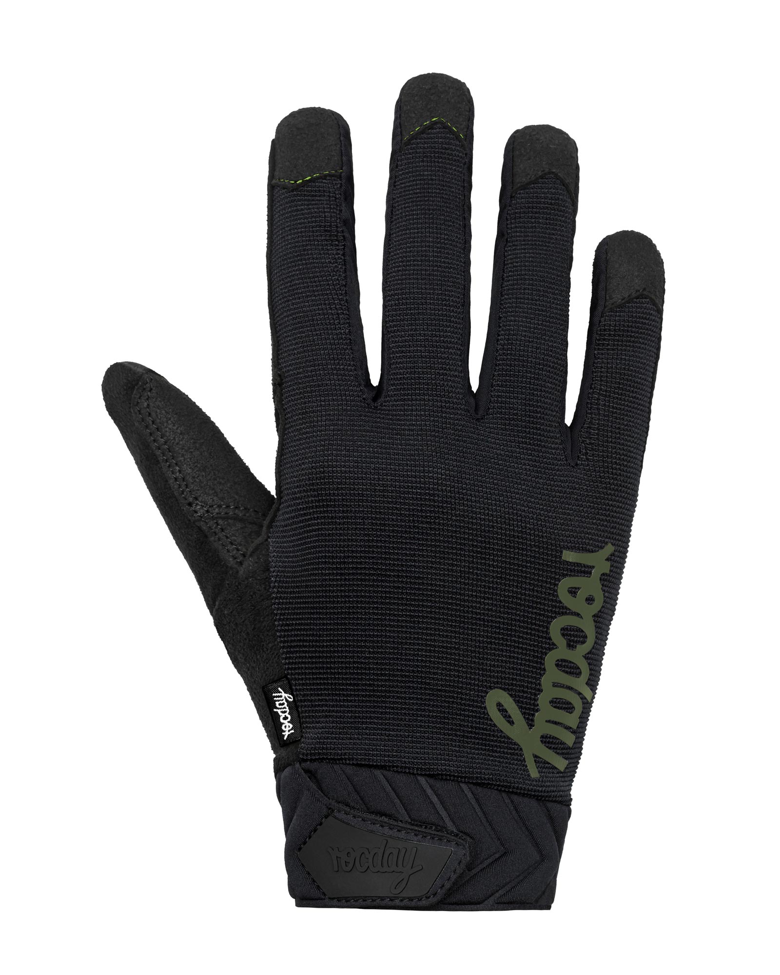 Rukavice ROCDAY Evo Race Black/Green - XL