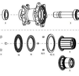 11.2018.033.001 - ZIPP END CAP NDS REAR COGNITION NSW QR Množ. Uni