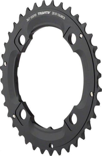 11.6215.188.410 - SRAM CRING MTB 36T S1 104 49 AL5 BTBLK NO PIN Množ. Uni