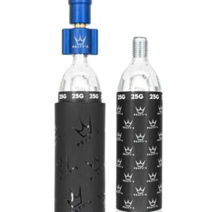PEATY'S HOLESHOT CO2 PUMPA + BOMBIČKY 2 KS - MTB (25G) - NAVY (PPR-HTI-MTB-NVY-12) Množ. Uni