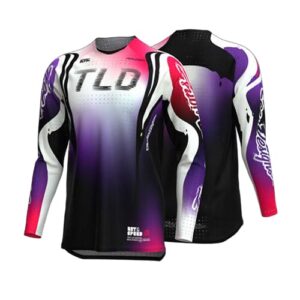 TLD DRES S DLOUHÝM RUKÁVEM SPRINT ULTRA DRIP PURPLE (35601901) M