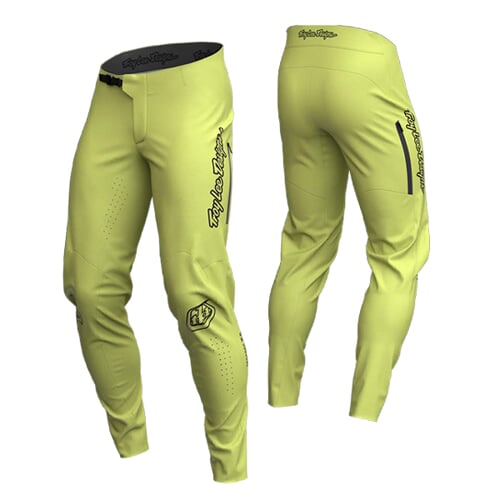 TLD KALHOTY SPRINT ULTRA MONO GLO YELLOW (25693102) 36